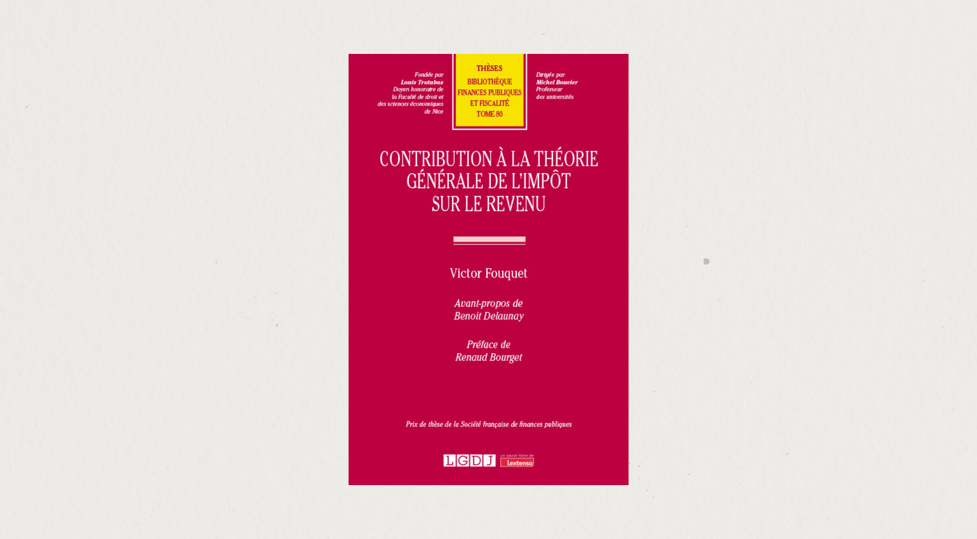 Illustration de l'article Contribution à la théorie générale de l’impôt sur le revenu